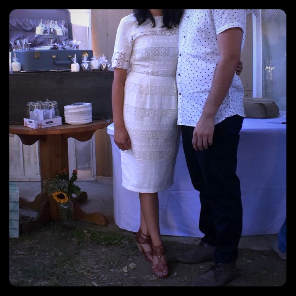 ASOS Crocheted Detail Dress